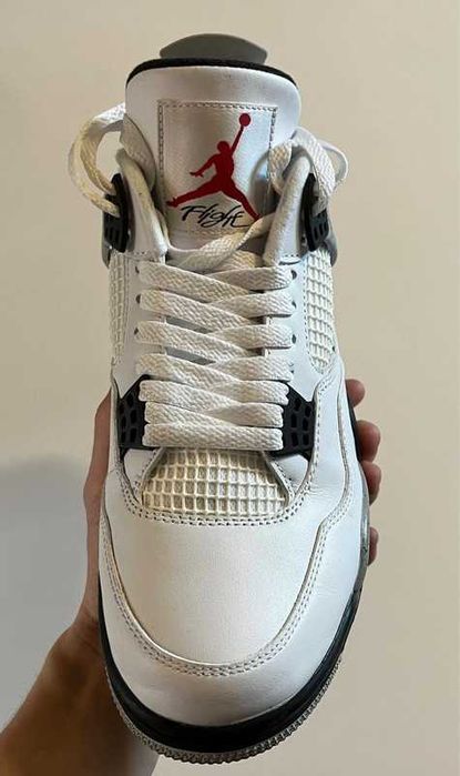 Jordan 4 Retro White Cement r.38