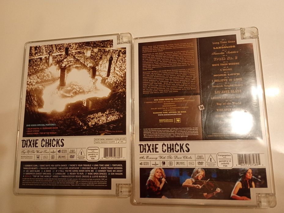 Dixie Chicks 2 koncerty dvd