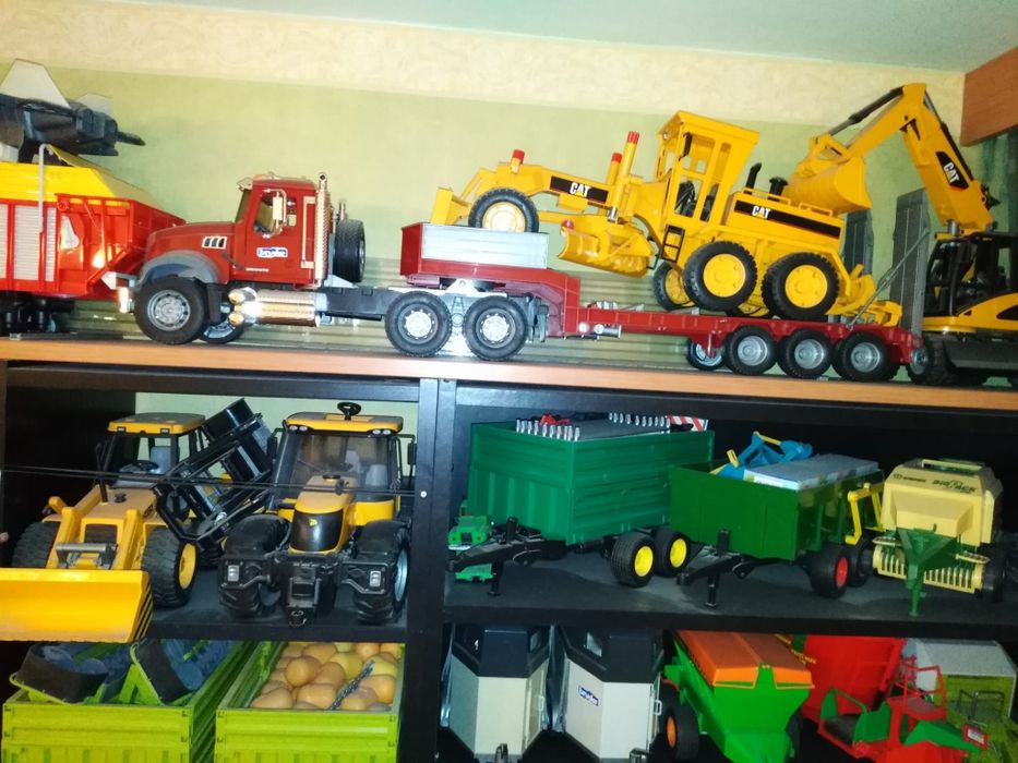 Zabawki Bruder całość kolekcja