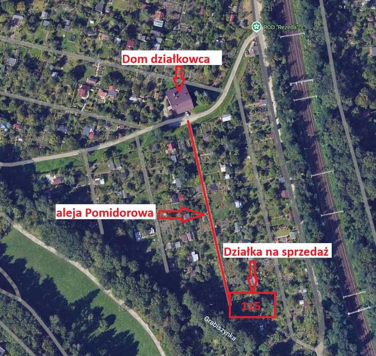 Działka ROD Rezeda przy Ogrodach Hallera i parku Grabiszyńskim, własna studnia, WC, altana z prądem - Widok 3