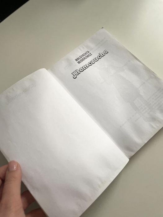 Ksiązka „ Kłamczucha”