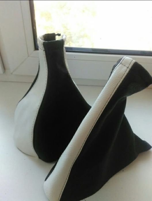 Чохол кпп та ручник  Опель Астра h, Астра g, Шкіряни чохли кпп та ручн