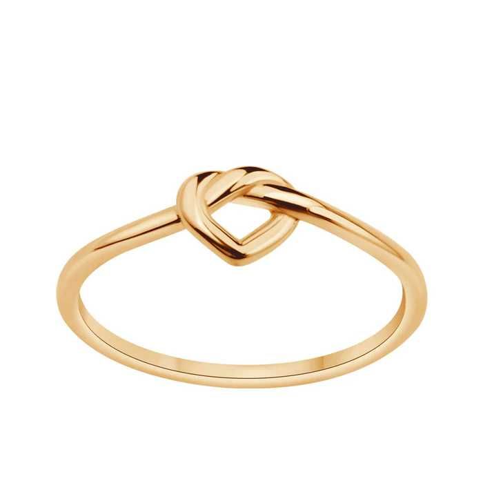 Pierścionek złoty - serce - Mommy & Me PX20027