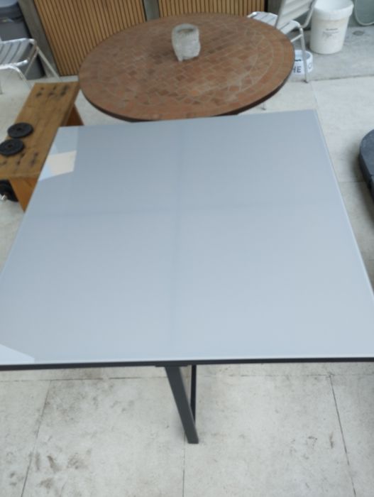 Mesa de jardim refeição NATERIAL COMPASS CINZA ESCURO