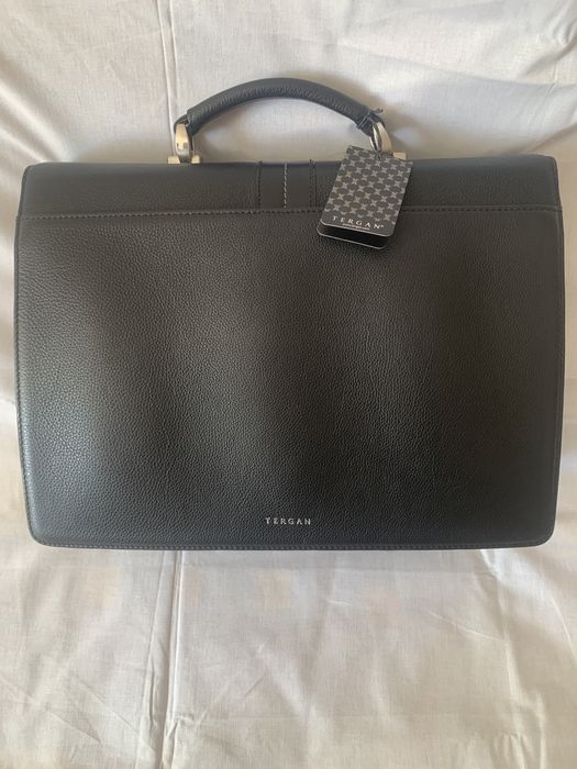 Оригінальна чоловіча сумка з натуральної шкіри Tegran