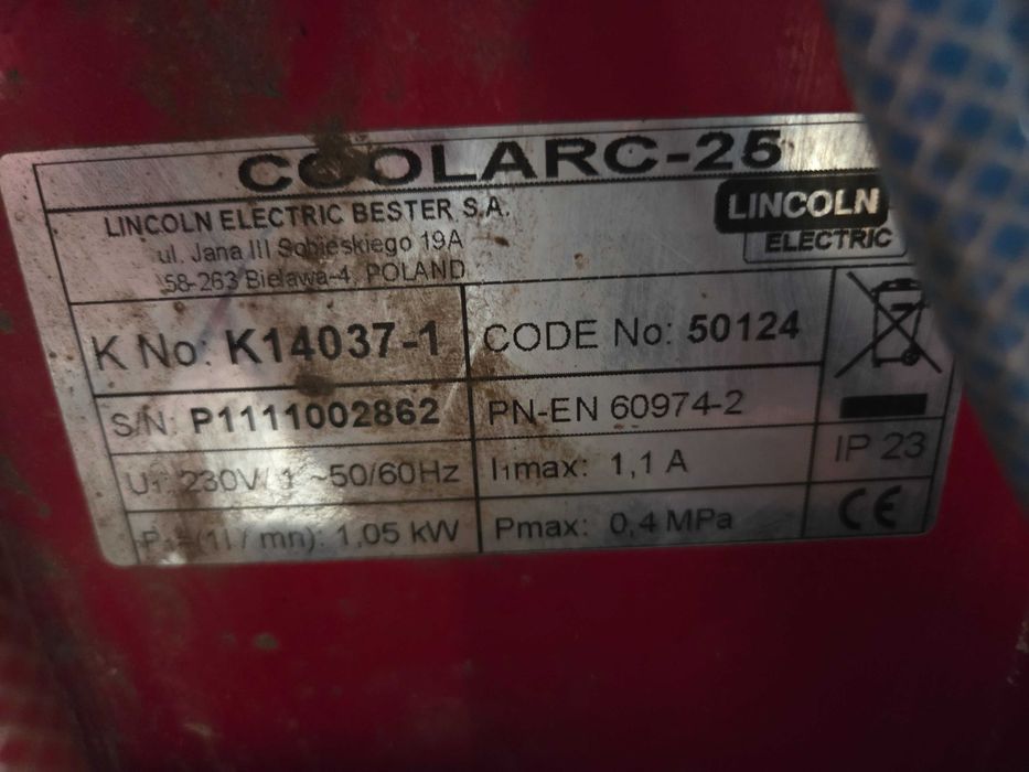 Spawarka Lincoln 425S Powertec + podajnik LF24M Pro