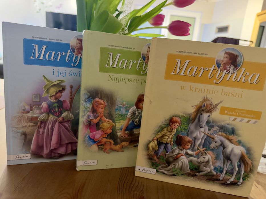 Martynka zestaw 3 książek Delahaye Marlier Papilon