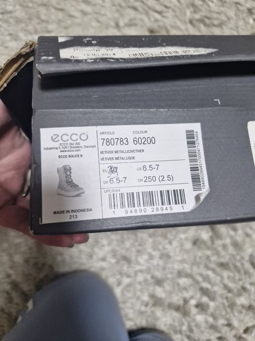 Ботинки зимові Ecco Solice 39 р.
