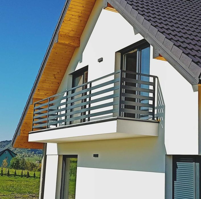 Balustrady balkonowe