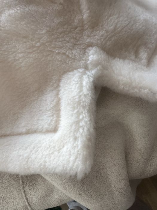 Шуба натуральна чесана 100% вовни вівці овчина