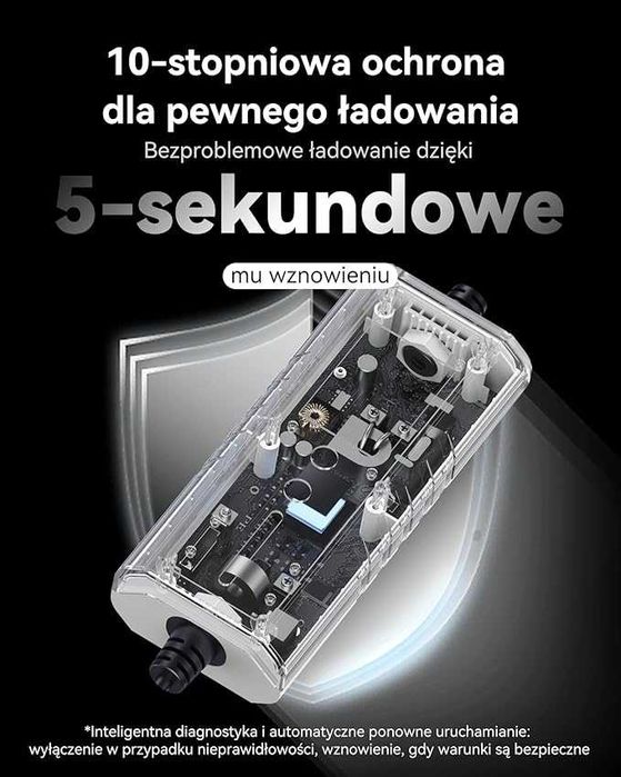 Ładowarka aut elektrycznych 3,7 kW, 6,5 m
