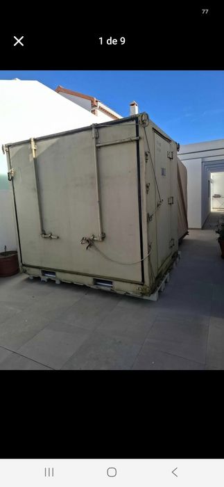 Contentor camper arrumos