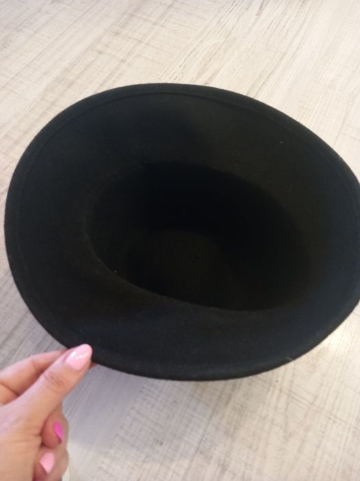 Kapelusz damski czarny