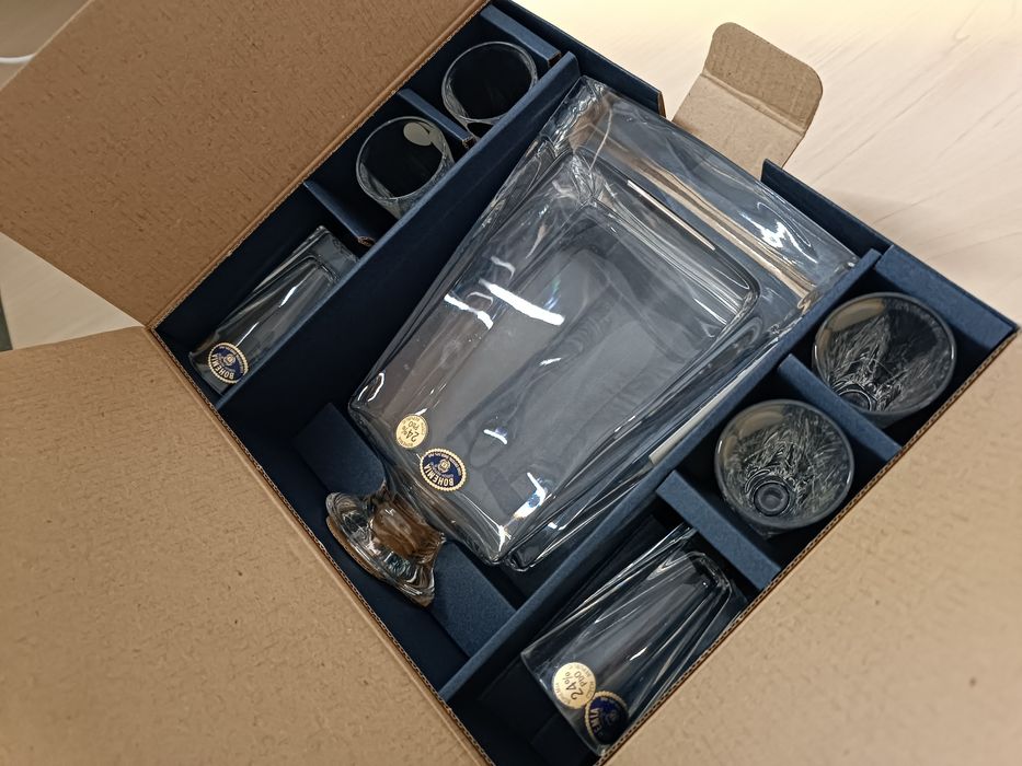 Набір для горілки BOHEMIA. Графін + 6 чарок