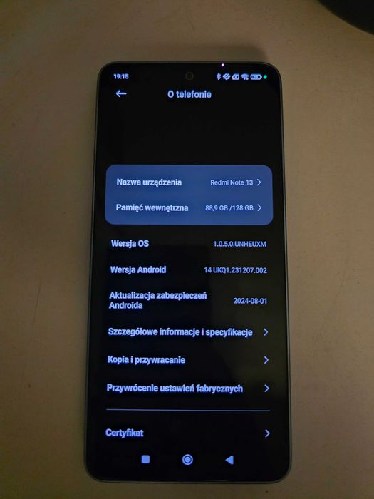 Smartfon xiaomi redmi note 13