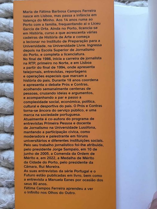 O Infinito Está nos Olhos do Outro
de Fátima Campos Ferreira