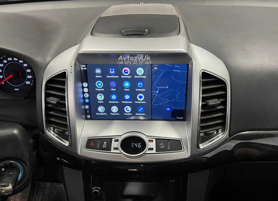Магнитола CAPTIVA Chevrolet SILVERADO Tesla Каптива CarPlay Android 16