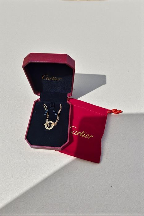 Cartier naszyjnik love gold