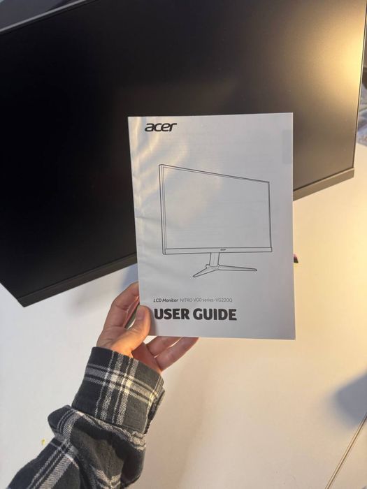 Монітор Acer NITRO VG220Q ігровий 75 Гц для геймерів