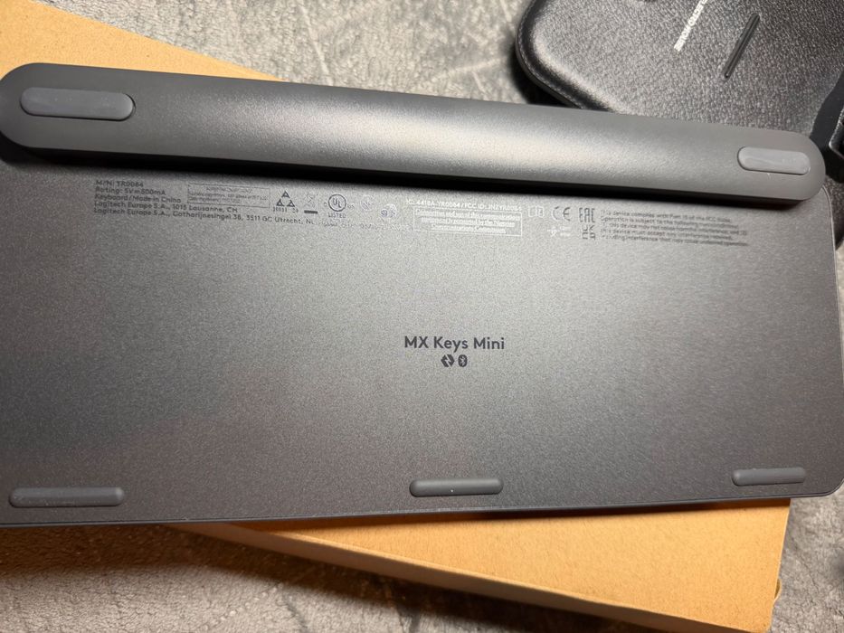 Logitech MX Keys Mini Wireless Illuminated UA Graphite