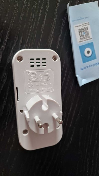 Camera oculta em extensão electrica c/ tomada USB discreta TDJJ892FIN4