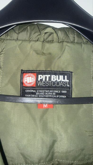Kurtka Pit Bull zimowa Spinnaker II  oliwkowa jak nowa