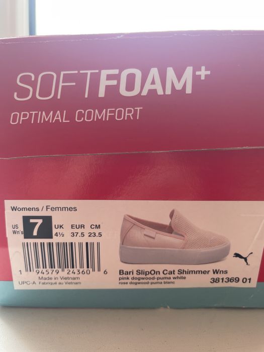 Сліпони Puma US 7 на вузьку стопу 23 см.