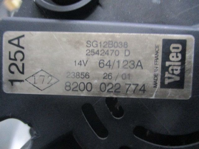 Alternador RENAULT Clio II (BB0/1/2_, CB0/1/2_)