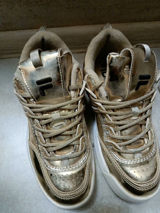 Fila Buty damskie Disruptor Low złote r. 38