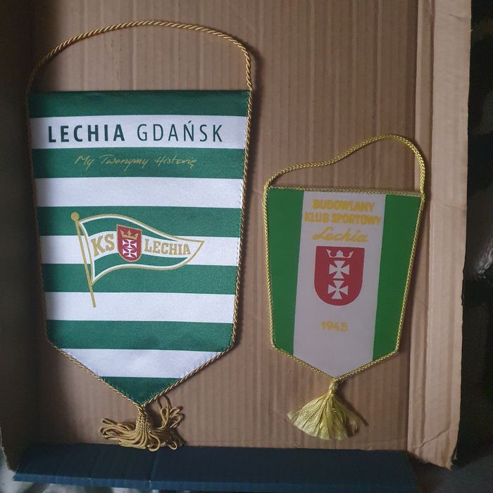 Zestaw proporczyków Lechia Gdańsk(OK)