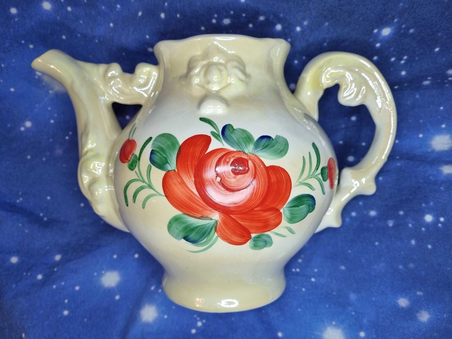 Большой расписной чайник Городница СССР