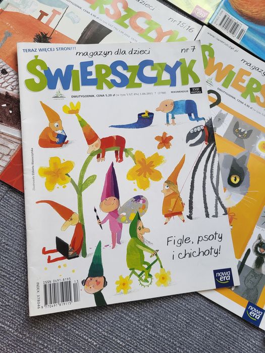 Świerszczyk magazyn dla dzieci rok 2010