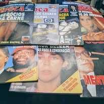 coleção de números 1 de jornais e revistas.