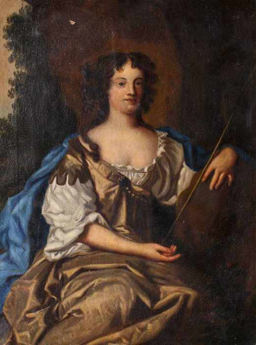 Escola Europeia Óleo Tela Século XVIII