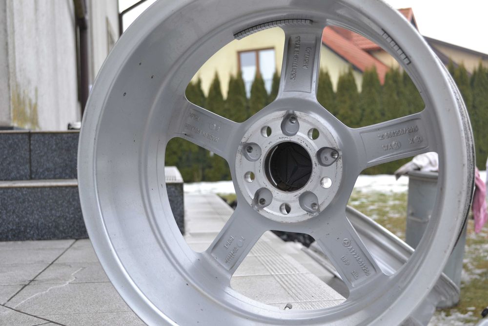 Alufelgi 5x112 Mercedes 17 Cali oryginalne