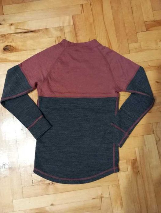 Ullmax dziecięca koszulka termoaktywna 70% Merino rozm.128/8lat