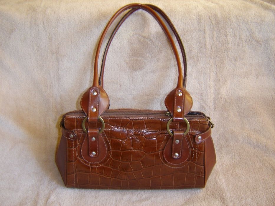 Torebka damska skóra naturalna