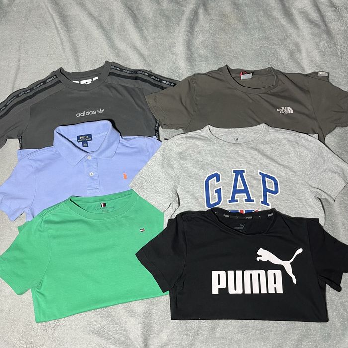 Футболка 9-10 лет 134 - 140 см adidas puma tommy ralph cap tnf