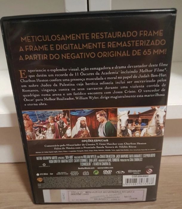 DVD edição especial colecionador Ben-hur