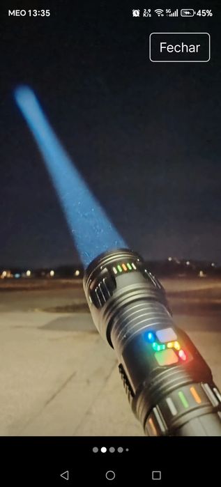 Canhão de Luz Insano -G601 original - Led GT60 100 W 1000 m alcance