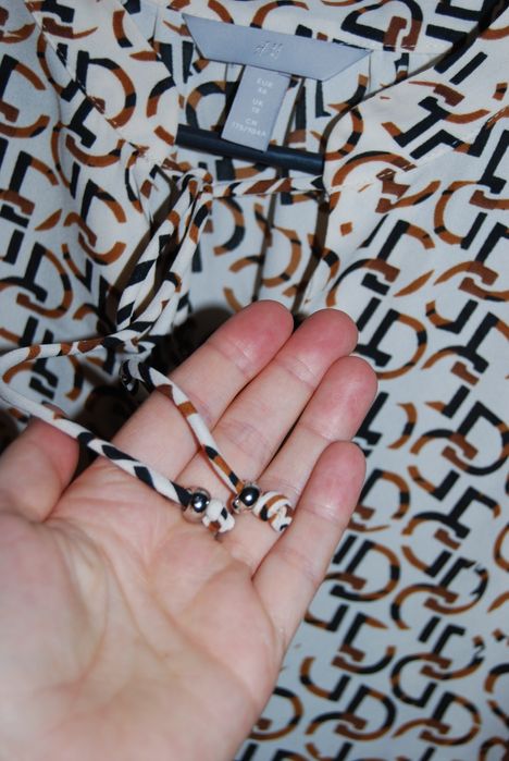 Bluzka we wzorki H&M 46