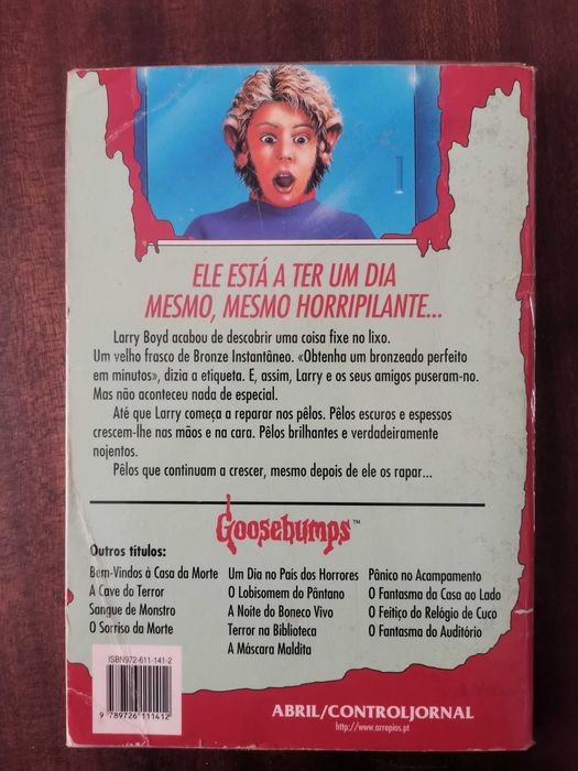 Livro Arrepios: Uma aventura peluda