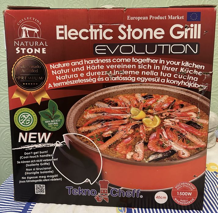 Grelhador eléctrico multifunções