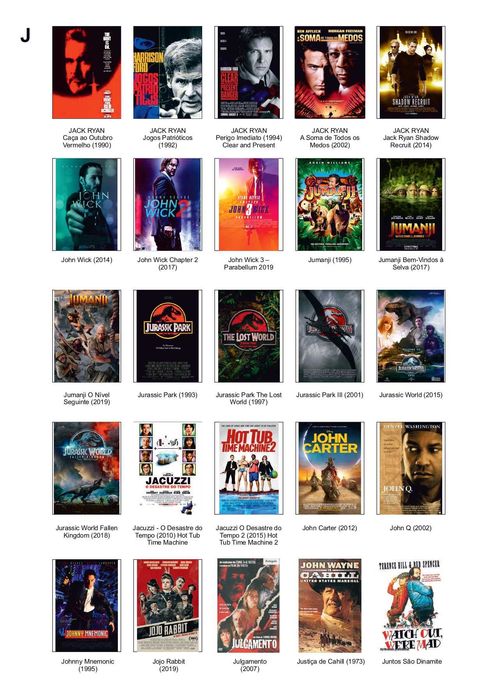 DVDs com filmes e conteúdos diversos – coleção organizada