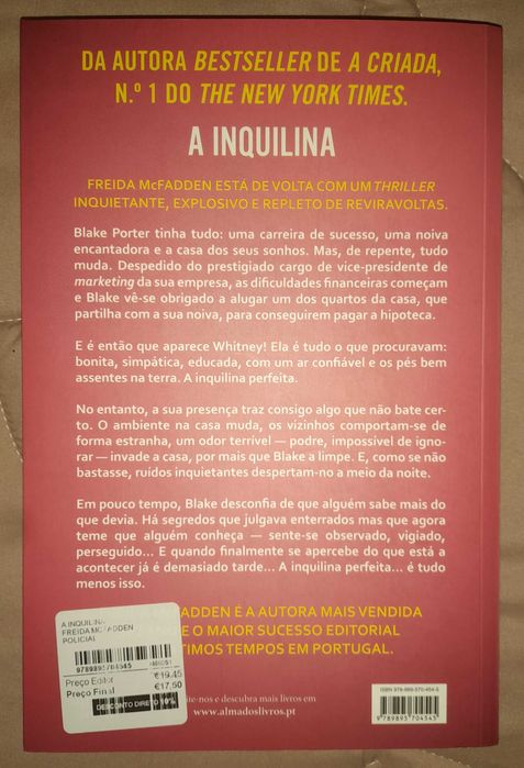 A Inquilina - Freida McFadden
