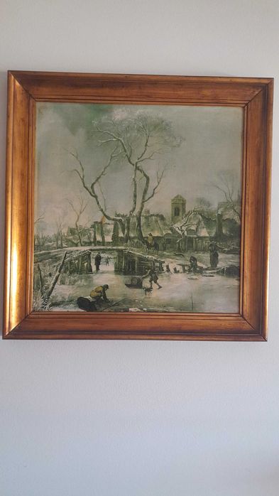 Quadro  com paisagem