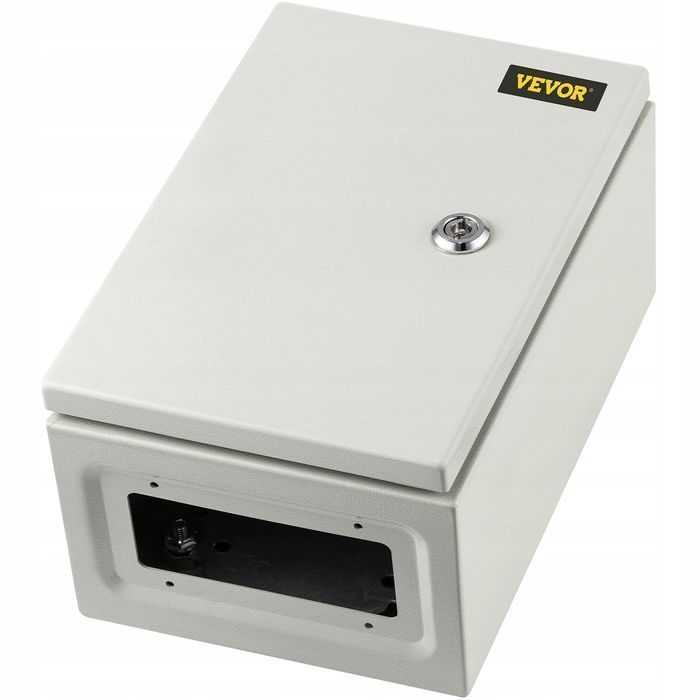 Vevor obudowa elektryczna stal węglowa 30x20x15 cm ip66 wodoodporna