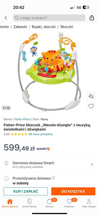 Skoczek Fisher-Price