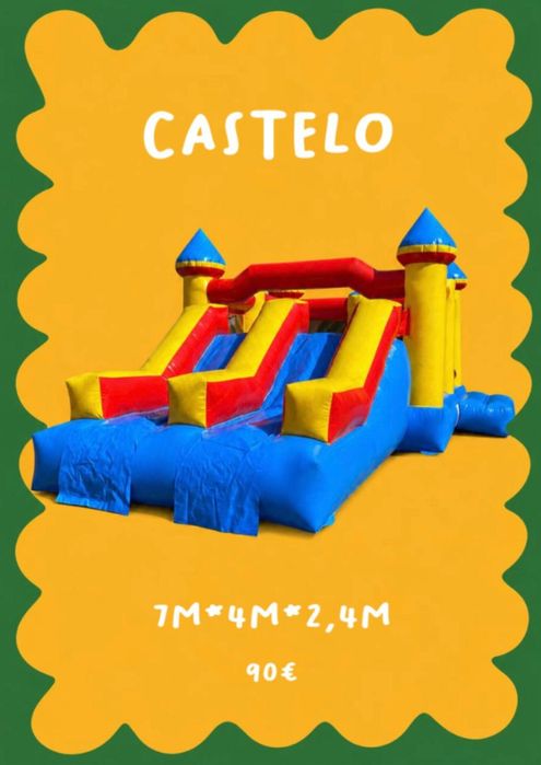 Insufláveis PVC + Espaço Festas Terrugem