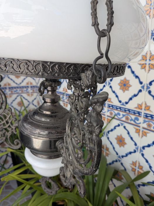 Candeeiro de decoração antigo